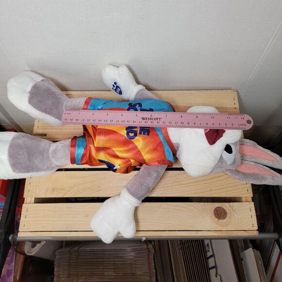 BAB Build A Bear "Space Jam: A New Legacy" Bugs Bunny Plush 21" - Picture 9 of 9